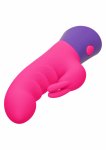 Bunny Vibrator model silikonowy z uszami, 10 trybów, wodoodporny, różowy, ładowanie USB