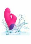 Bunny Vibrator model silikonowy z uszami, 10 trybów, wodoodporny, różowy, ładowanie USB