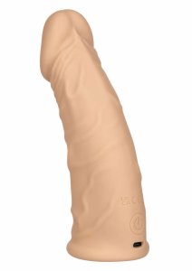 CalExotics Vibrating Extension 7 Inch 17.25cm silikonowa nakładka wibrująca, IPX7, USB-C