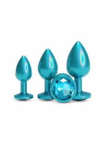 Iridescent Trainer Kit 3 Pcs zestaw chromowanych stożków treningowych, 3 rozmiary