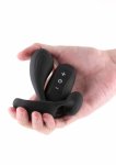 NS Novelties Renegade Echo Prostate Plug silikonowy masażer z pilotem, czarny, ładowalny