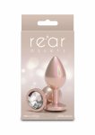 nsnovelties Iridescent Plug Medium chromowana anatomiczna wtyczka średnia, opalizująca