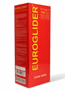 Euroglider Condoms 1008 szt. lateksowe prezerwatywy, gładkie, 53 mm, zbiorcze opakowanie
