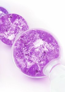 ToyJoy Crystal Trio Medium silikonowa anatomiczna wtyczka z kryształkami, średni rozmiar