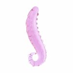 Gildo No. 36 Tentacle szklany model z ergonomicznym uchwytem, 15 cm, przezroczysty