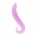 Gildo No. 36 Tentacle szklany model z ergonomicznym uchwytem, 15 cm, przezroczysty