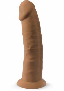 Silex-D Model 2 7.5" silikonowy model anatomiczny z przyssawką, termo-reaktywny, beżowy