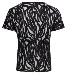 Svenjoyment Shirt 2XL czarna koszulka burnout, transparentna, męska, elastyczna