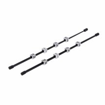 Sportsheets Edge Pinching Rods czarne – regulowane pręty do kontroli nacisku, metalowe, 30 cm