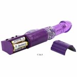 BAILE Hot Lady II Rotator Perłowy Królik – maszyna intymna TPE, podwójna stymulacja, 24 cm
