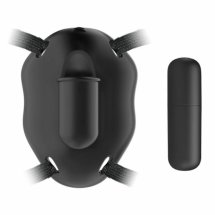 Pretty Love Carter – pas z wibrującym pociskiem, 12 trybów, ładowanie USB, regulowane paski