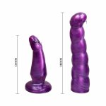 BAILE GPOINT Uprząż damska z podwójnym systemem, liliowa, 17 cm, regulowany pas TPR