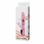 BAILE MINI KROLIK Intymny Miłośnik Liliowy – 23 cm, żelowy, 12 trybów, wodoodporny