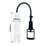 BAILE System prożniowy do ćwiczeń intymnych – cylinder 25 cm, transparentny, ergonomiczny