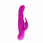 Pretty Love Hale Lilac – rotacyjny masażer silikonowy, 23,1 cm, 30 trybów, USB, LED