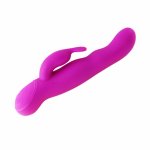 Pretty Love Hale Lilac – rotacyjny masażer silikonowy, 23,1 cm, 30 trybów, USB, LED