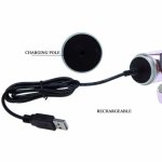 Baile Rabbit Throbbing Butterfly – wibrator obrotowy, pulsacja, 5 trybów, USB, silikon/TPE