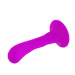 BAILE PASSION STRONG Unisex silikonowy model z przyssawką, 13,5 cm, anatomiczny
