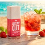 INTT SUCK MY CLIT żel intymny z efektem ssania, poziomka, wibracja, 15 ml