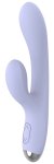 beau coeur Rivano Curved Rabbit silikonowy model z 2 silnikami, fioletowy, 10 trybów