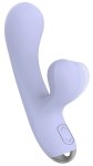 beau coeur Rivano Curved Rabbit silikonowy model z 2 silnikami, fioletowy, 10 trybów