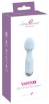 beau coeur Vanyor Mini Wand Ma kompaktowy masażer silikonowy, 10 trybów, USB, 15,4 cm