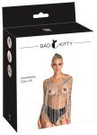 Bad Kitty Chainmail Collar/Szata z Łańcuszków srebrny uniwersalny, regulacja karabińczyk