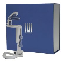 LUI Maxtender Grey & Blue (L) – system trakcyjny z silikonem medycznym, regulacja, zestaw akcesoriów
