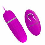 Pretty Love Flirtation Dawn silikonowy stymulator z pilotem, 12 trybów, liliowy