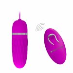 Pretty Love Flirtation Dawn silikonowy stymulator z pilotem, 12 trybów, liliowy
