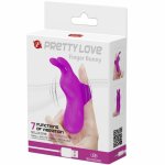 PRETTY LOVE Inteligentne narzędzie z kroliczkiem, 7 trybów, silikon medyczny, USB