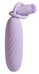 Svakom Plume Pastel Lilac – elastyczna maszyna intymna z aplikacją, silikon Liquid Silicone