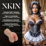 Carreer Girls Mischievous Maid Lacey Dustandride TPE Medium – tan, anatomiczny, 204g