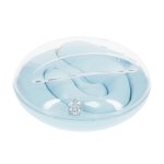 Daydream Compact G-Spot Vibrator z pilotem, niebieski, Loveline – 10 trybów, etui