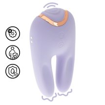 Le Wand Bonnie Double-ended Tapping Violet – model 2w1, 13 trybów, dwustronny system