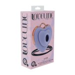 Luvie Heart-shaped AirTap® Vibrator Lavender – 15 trybów, kompaktowy, opcja biżuterii