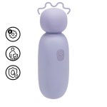Mochi Mini Chunky Wand Lavender – kompaktowy masażer silikonowy, 8-funkcyjny, ergonomiczny