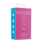 Mini Wand Vibrator Pink – kompaktowy masażer silikonowy, 10 trybów, wodoodporny