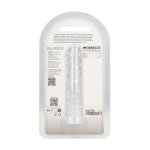 REALROCK Crystal Clear model 5 – anatomiczny transparentny 12,7 cm z przyssawką
