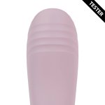 VIVE Andria G-Spot LED silikonowy stymulator wibracyjny różowy Tester, dwa silniki