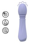 Mini Flexible Wand Vibrator Lavender – kompaktowy masażer silikonowy z elastyczną głowicą