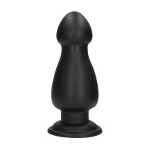 Overdrive Plug anatomiczny z przyssawką 23,5 cm czarny – ergonomiczny kształt, TPE