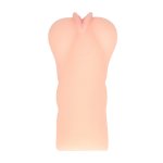 Twins – zestaw 2 anatomicznych tulei intymnych Flesh TPR, wodoodporne