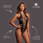Le Desir Jordan Open Work Body czarny, elastyczny materiał, uniwersalny rozmiar S-XL