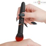Intense Emilia podgrzewana szczotka wibrująca 16 cm, silikonowa, ładowanie USB