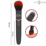Intense Emilia podgrzewana szczotka wibrująca 16 cm, silikonowa, ładowanie USB