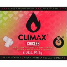 WUG CLIMAX AFTER DRINK HANGOVER gumy do żucia 8 szt. – bez cukru, kofeina, witaminy
