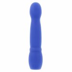 Evolved Disco Diva Vibrator Blue – model z efektami LED, 10 programów, silikon medyczny, IPX6