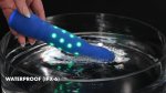 Evolved Disco Diva Vibrator Blue – model z efektami LED, 10 programów, silikon medyczny, IPX6