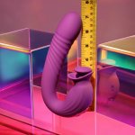 Evolved Deep Ecstasy Rabbit Vibrator Magenta – maszyna intymna, 33 programy, ruch, IPX6, USB